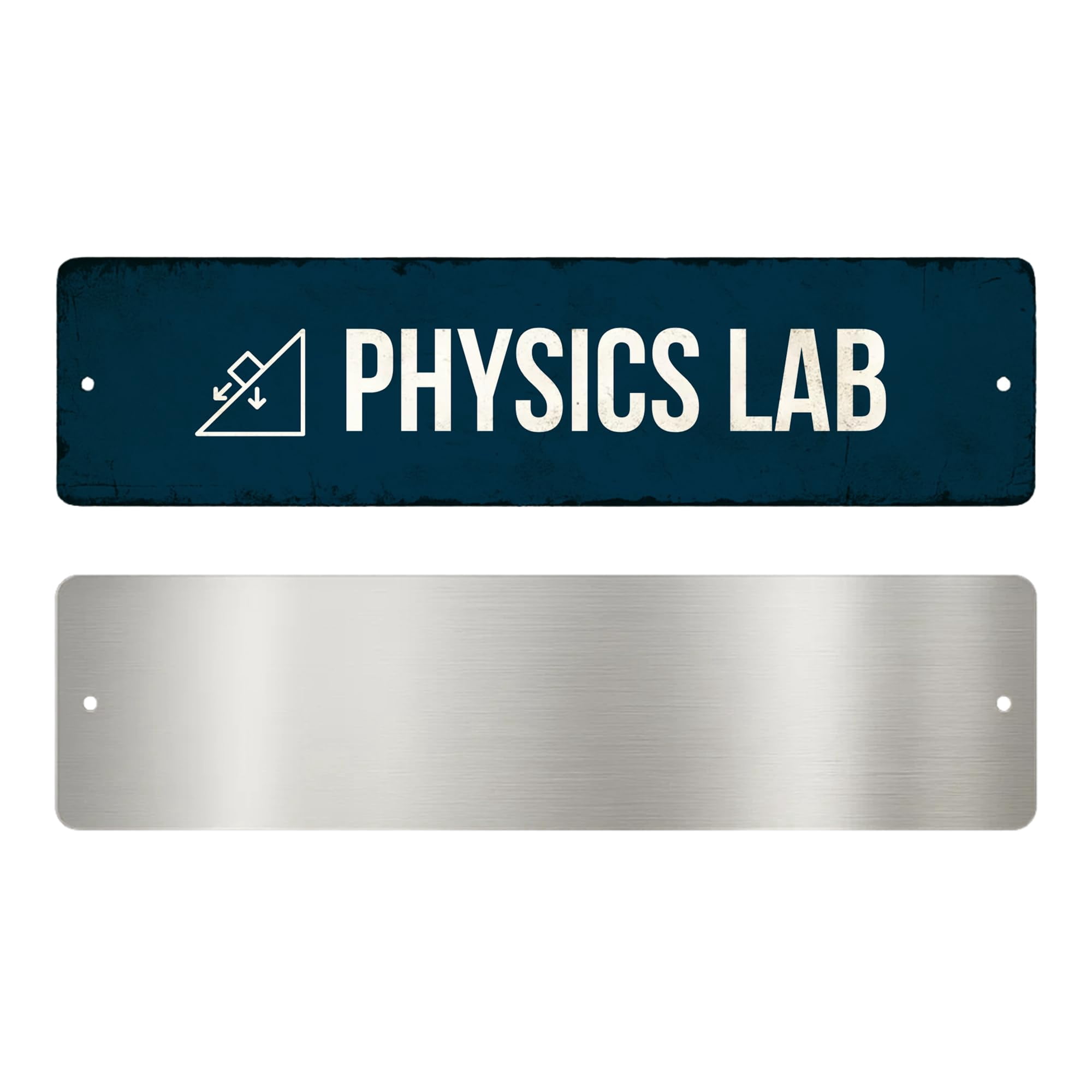 Physics Class Sign Physics Lab Metal Sign by DC | Arrow Metal Directional Signage for ...