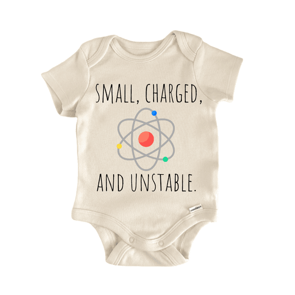Physics Physicist Atom Newborn Baby Bodysuit