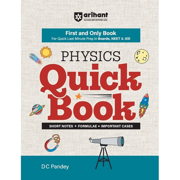Physics Quick Book First and Only Book for Boards, NEET & JEE English Medium, (Paperback)