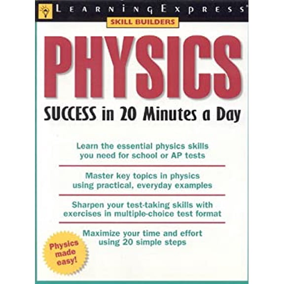 Pre-Owned Physics Success in 20 Minutes a Day (Paperback) 1576854973 9781576854976