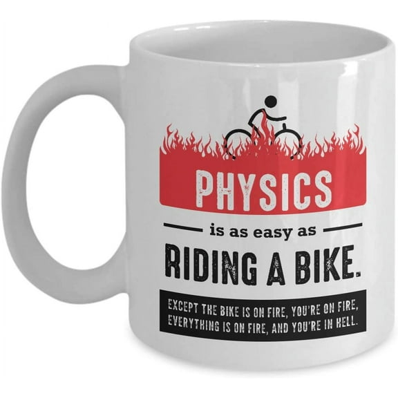 Physics Teacher Mug, Nuclear Physics Gifts, Funny Physicist Gift, Physics Gag Coffee Mug