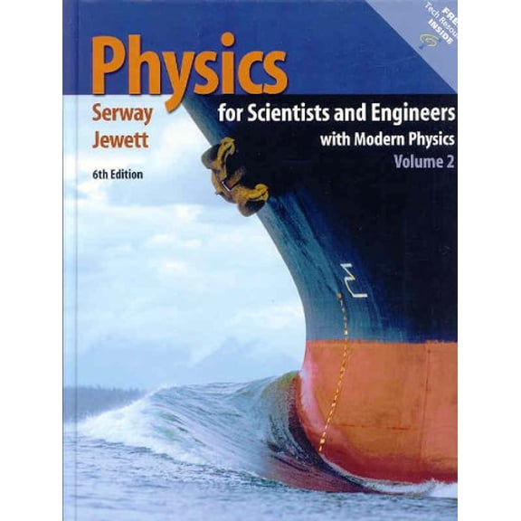 Pre-Owned Physics for Scientists and Engineers, Volume 2, Chapters 23-46 (with PhysicsNow and InfoTrac), 9780534408466, 053440846X, Hardcover, 6 edition