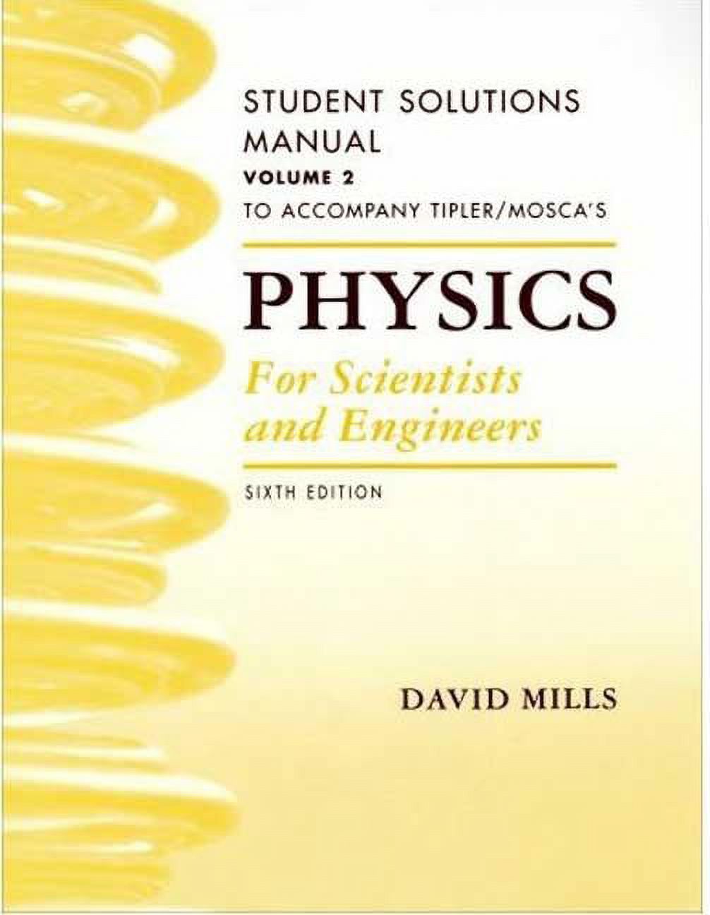 Physics for Scientists and Engineers Student Solutions Manual, Vol. 2 ...