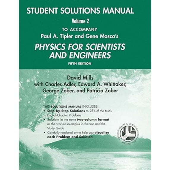 Pre-Owned Physics for Scientists and Engineers Student Solutions Manual, Volume 2 (Paperback) 0716783347 9780716783343