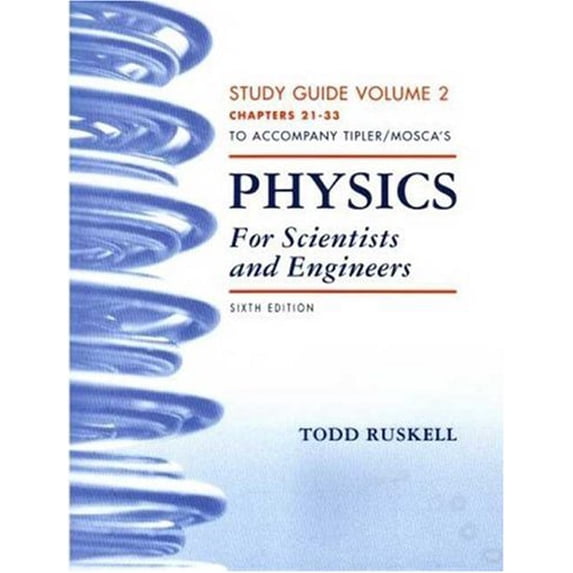 Pre-Owned Physics for Scientists and Engineers Study Guide, Vol. 2 (Paperback) 1429204109 9781429204101
