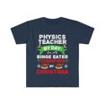 thumbnail image 1 of Physics teacher by day Binge Eater by Christmas Unisex T-shirt S-3XL, 1 of 2