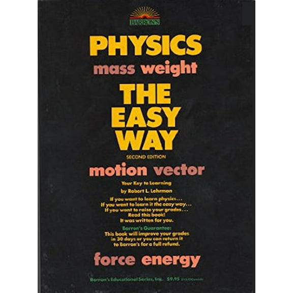 Pre-Owned Physics the Easy Way Paperback