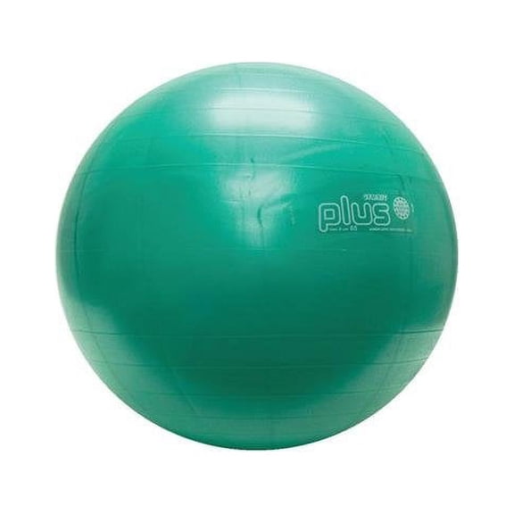 PhysioGymnic molded vinyl inflatable ball, 65 cm (26"), green
