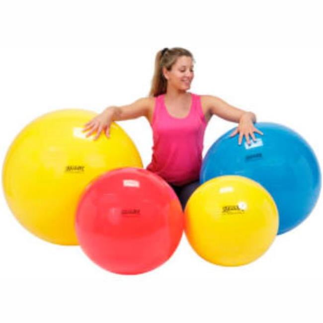 PhysioGymnic molded vinyl inflatable ball, 75 cm (30"), red