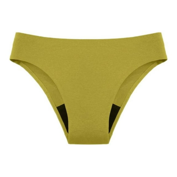 Menstrual Swimwear for Women - 4-Layer Absorbent Period Underwear High-Flow Mesh Quick Water Absorption Anti-Leak Menstrual Leggings(Green,XS)