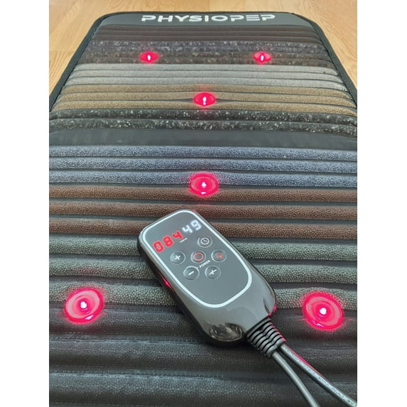 Physiopep Medium Midnight Rainbow Mat - PEMF, Infrared Heat & Red Lights - 40" x 20"
