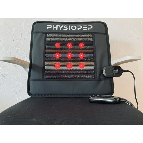 Physiopep Small Midnight Rainbow Mat - PEMF, Infrared Heat & Red Lights - 20" x 20"