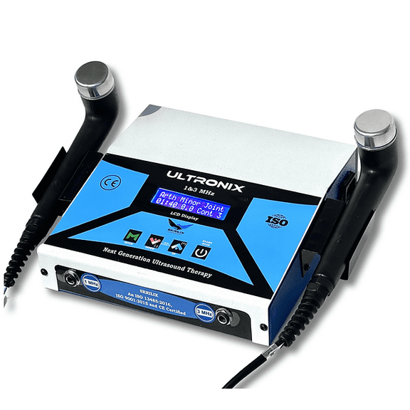 Physiotherapist No.1 Choice Ultra-sound Therapy Machine 1-3MHz Dual Head Unit