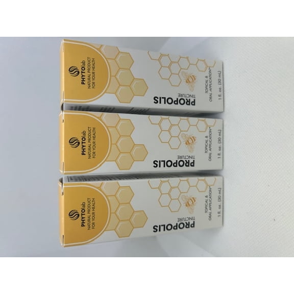 Phyto Lab Propolis Tincture Dietary Supplement, 30 ml, Pack of 3