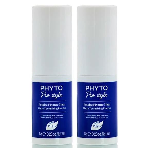 Phyto Pro Style Matte Texturizing Powder 0.28 oz - 2 PACK (With Free Comb)