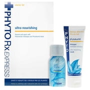 Phyto Phyto Rx Express Ultra Nourishing Starter Kit , 2 Pc Kit Phytonectar Shampoo, Phytokarite Mask 1.7oz each
