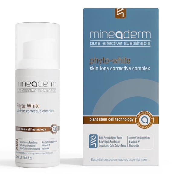 Phyto-White Skin Tone Corrective Cream with Vitamin C, Niacinamide & Botanical Extracts  Dark Spot Corrector for Uneven Tone  Hydrating, Brightening, Plant Stem Cell Technology