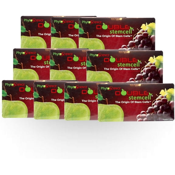 PhytoScience Double Stemcell Anti-Aging Skin Care 10 Pack (140 Sachets)