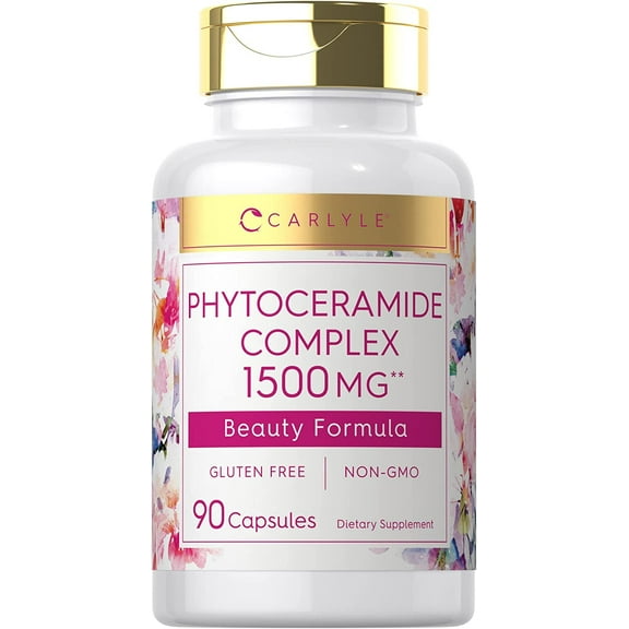 Phytoceramide 1500mg | 90 Capsules | with Organic Sweet Potato | by Carlyle