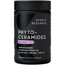 Sports Research® Phytoceramides 350mg - Plant Derived Ceramides for Healthy Skin and Hydration