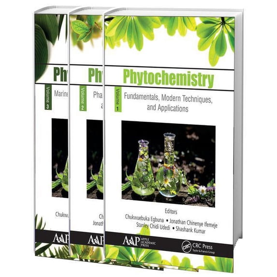 Phytochemistry, 3-Volume Set: Volume 1: Fundamentals, Modern Techniques, and Applications; Volume 2: Pharmacognosy, Nanomedicine, and Contemporary Issues; Volume 3: Marine Sources, Industrial Applicat