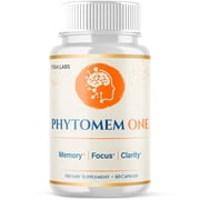 Phytomem One Advanced Brain Support Formula Supplement PhytomemOne 60 Capsules