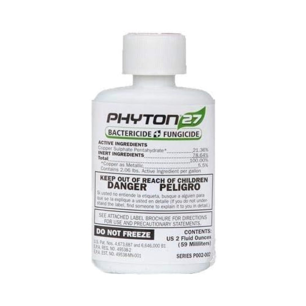 Phyton 27 Bactericide & Fungicide - 2 fl oz Bottle by Phyton ...