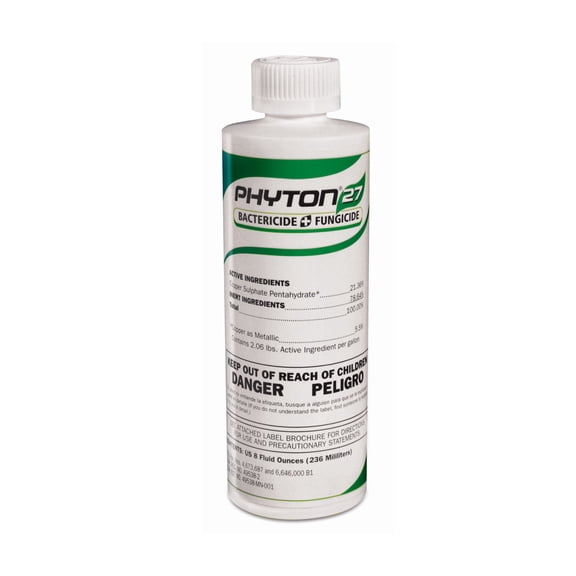 Phyton 27 Systemic Bactericide and Fungicide - 8 fl oz Bottle by Phyton Corperation