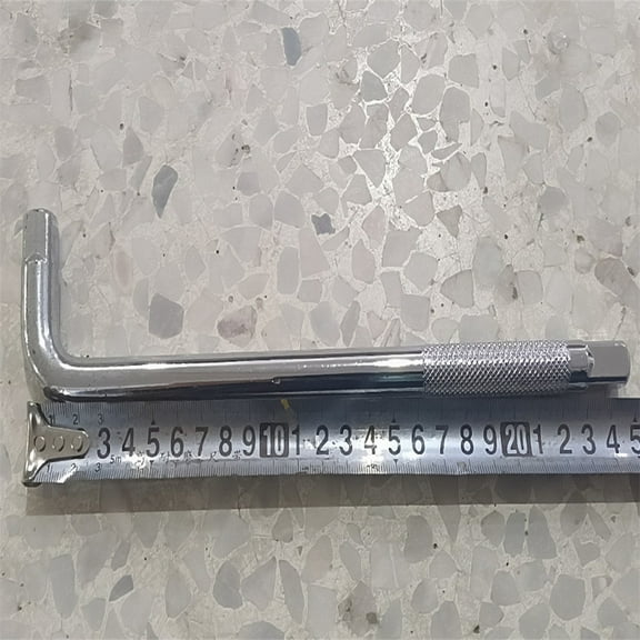 Phyun 1/2" L Type Socket Bent Bar L-Handle Socket Wrench 250mm Solid Steel Body