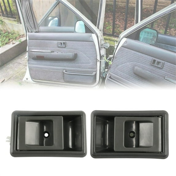 Phyun 1 Pair Inside Gray Door Handle For Toyota Tacoma 4 Runner Pickup 1987-2000