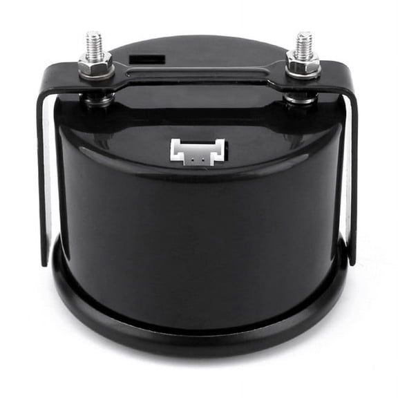 Phyun 12V 2"/52mm Black Water Temp Temperature Gauge W/Cable LED Super Bright Display