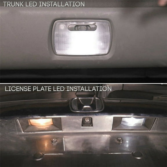 Phyun 18x White LED Interior Light Map/Dome/License Plate Light For Honda Pilot 09-15