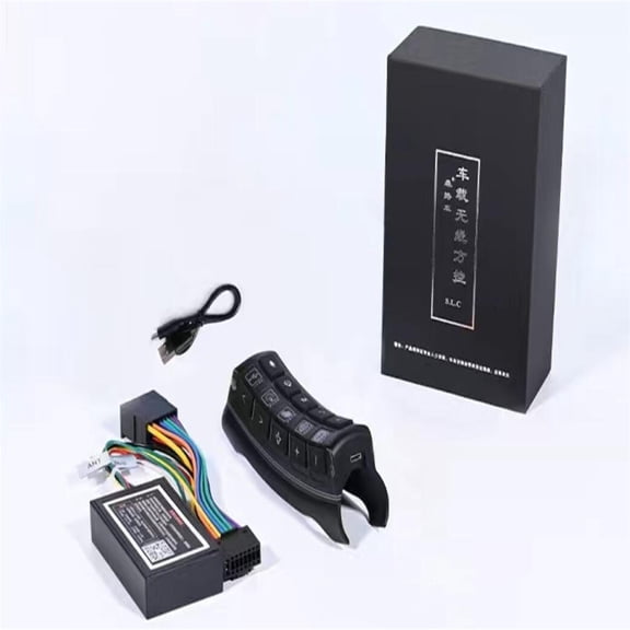Phyun 2022 Car Smart Backlight Remote Controls For Steering Wheel Button Bluetooth Remote Control Universal For 2 Din Car Android Radio Player