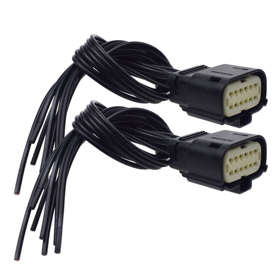 Phyun 2Pcs Headlight Connector Pigtail Harness For Dodge Charger 2015-2018 68364272AA