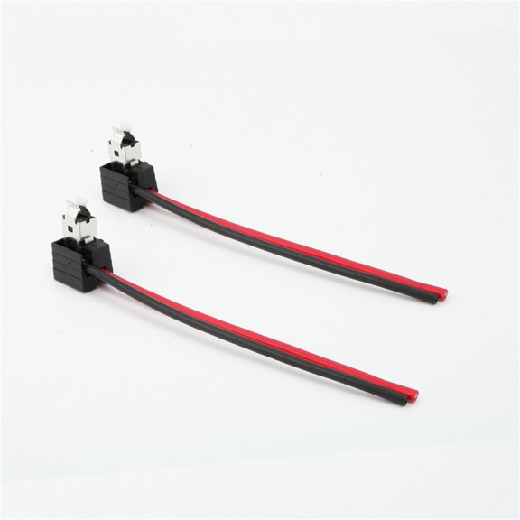 Phyun 2pcs Car H1 Halogen Lamp Headlight Socket Harness Connector Plug Adapter