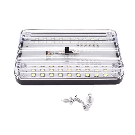 Phyun 36 Led Dc 12V Car Auto Vehicle Dome Roof Ceiling Interior Light Lamp White Light
