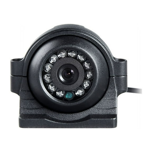 Phyun 4 Pin Heavy Duty 12-24V Ccd Side View Color Camera 12 Ir Leds Ip68 For Truck Bus