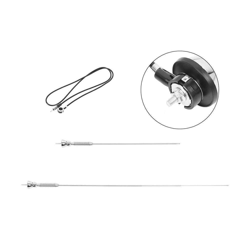 Phyun 45 Inch Car Power Antenna Radio Am Fm Signal Antenna Mast Roof ...