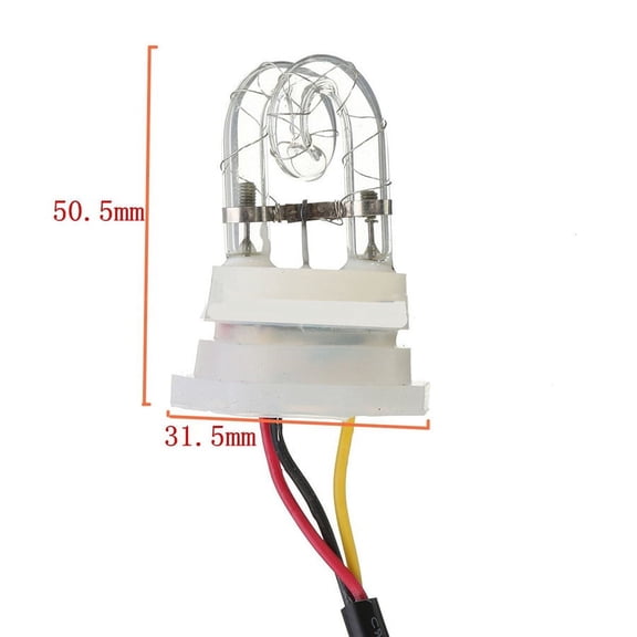 Phyun 4Pcs White 160W & 120W Hid Hide A Way Flash Strobe Spare Replacement Bulbs Tube Light 12V