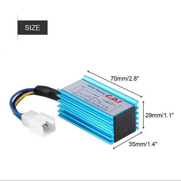Phyun 5-Pin Cdi Box For Chinese Go Kart Atv Pit Bike 50Cc 70Cc 90Cc 110Cc 125Cc