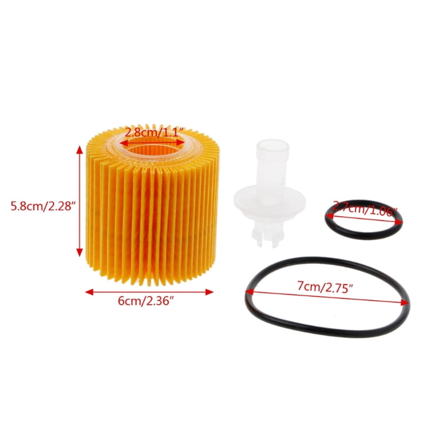 Phyun 5 Sets 04152-YZZA6 For Toyota Genuine OEM Oil Filter For Corolla ...