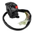 thumbnail image 1 of Phyun 7/8"Motorcycle ATV Handlebar Start Stop Headlight Hi/Low Throttle Switch Durable, 1 of 5