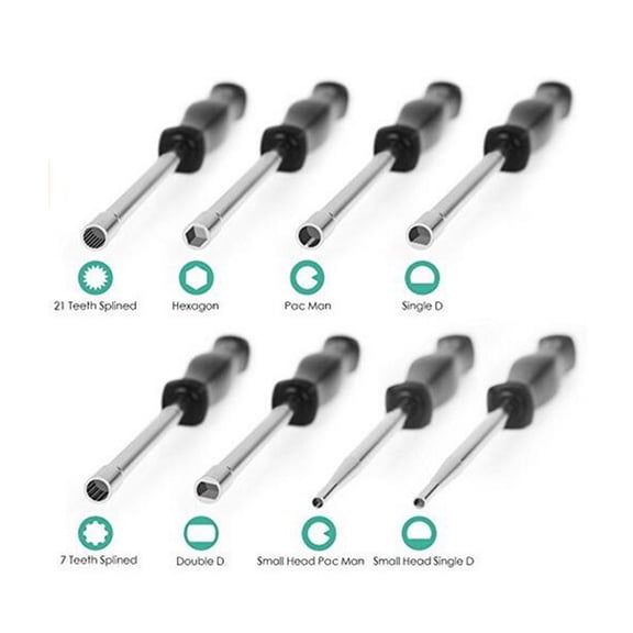 Phyun 8Pcs Carburetor Adjustment Tool Kit Screwdriver Set Fit For 2 Cycle Small Engine