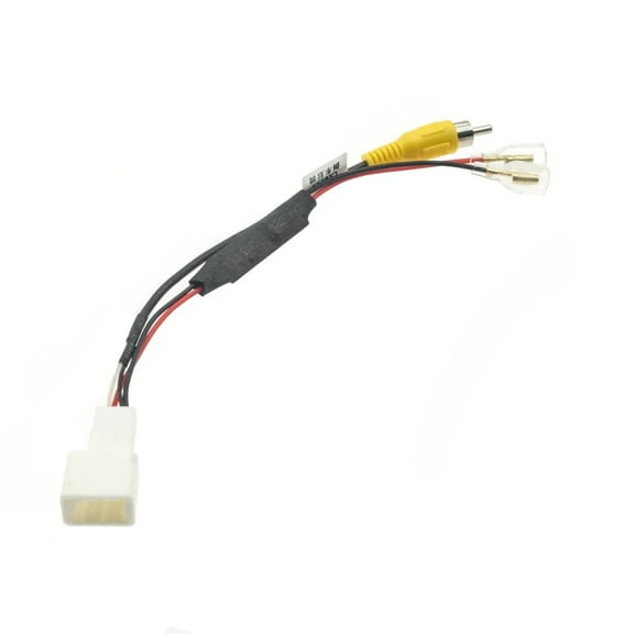 Phyun Car 4-Pin Reverse Camera Output Video Adapter Wiring Cable For Toyota Original Factory Auto Camera Video Output