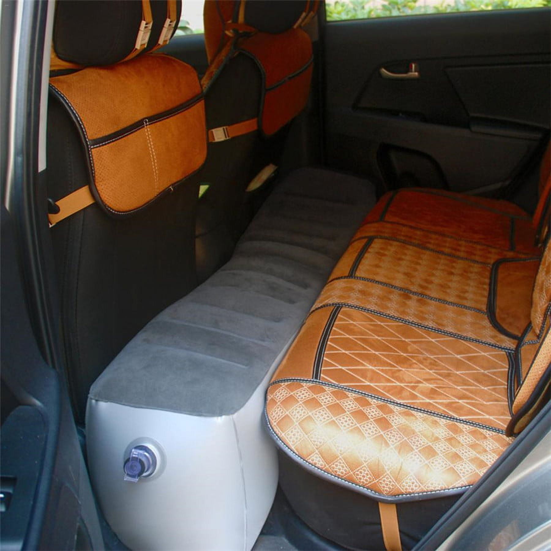 Phyun Car Air Mattress Gap Pad Car Back Seat Air Mattress Inflation Bed Travel Air Bed Inflatable Vehicle Durable Seat Cover