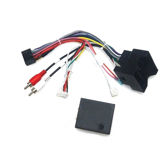 Phyun Car Android 16Pin Power Wiring Harness Cable Adapter With Canbus Box For Mercedes Benz B200/W211/Ml/S300/Vito/Viano/R350