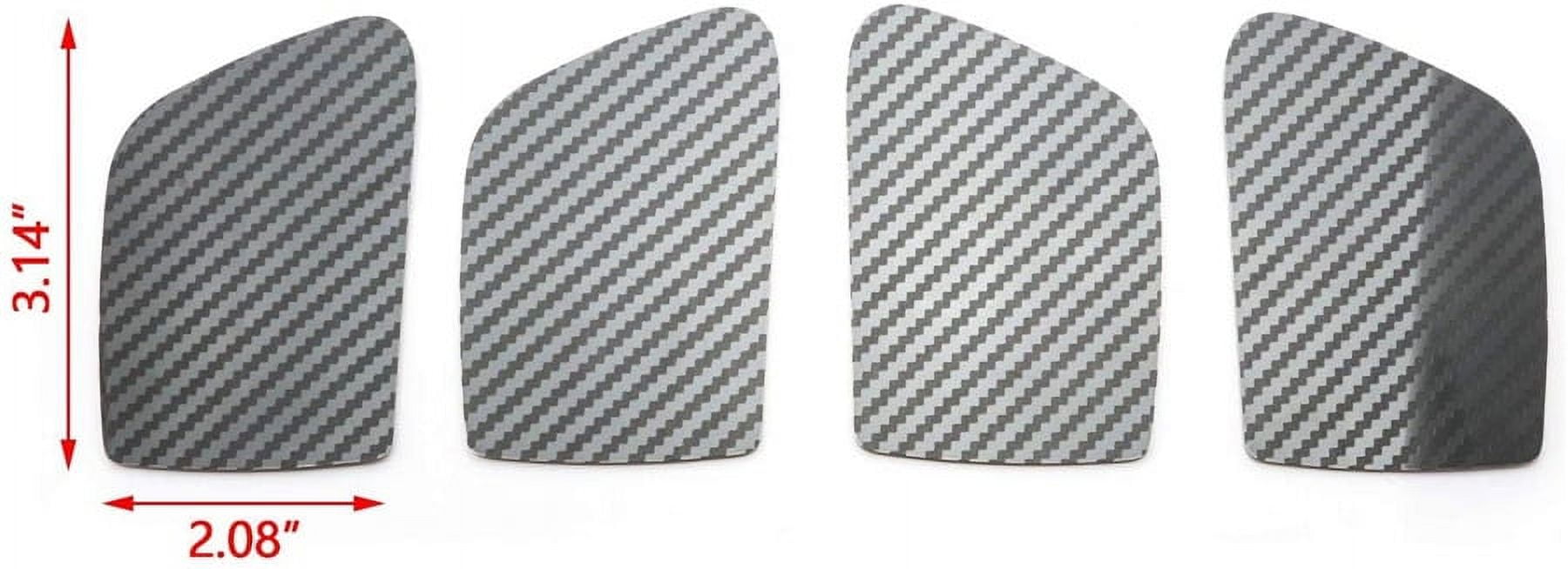 Carbon Fiber Style Inner Door Handle Bowl Cover Trims For Honda Accord 2018-2022 - Foto 3