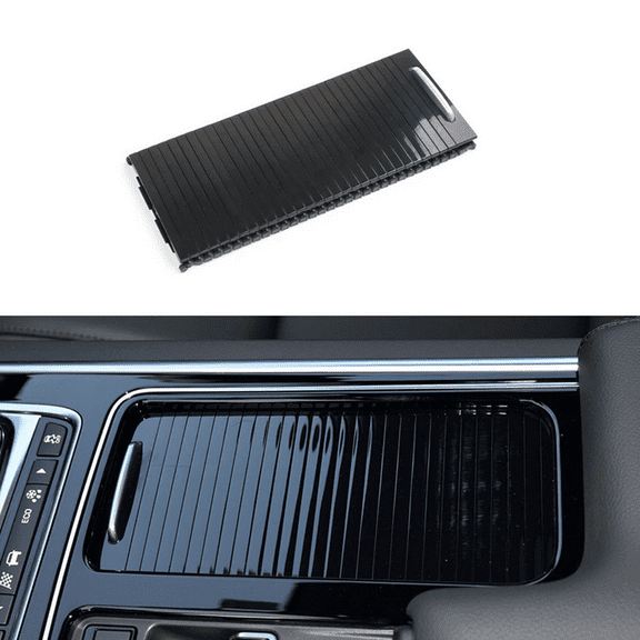 Phyun Center Console Roller Cup Holder Blind Cover For Jaguar Xf/Xfl/Xe/Xel/F-Pace