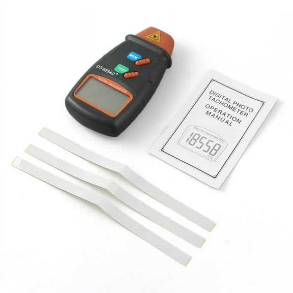 Phyun Diagnostic-Tool Digital Laser Tachometer Rpm Meter Non-Contact Motor Lathe Speed Gauge Revolution Spin