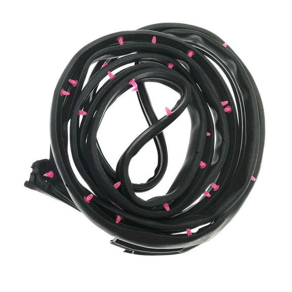 Phyun Front Left Door Rubber Seals Weatherstrip Trim 1 For 2003-07 Honda Accord Sedan